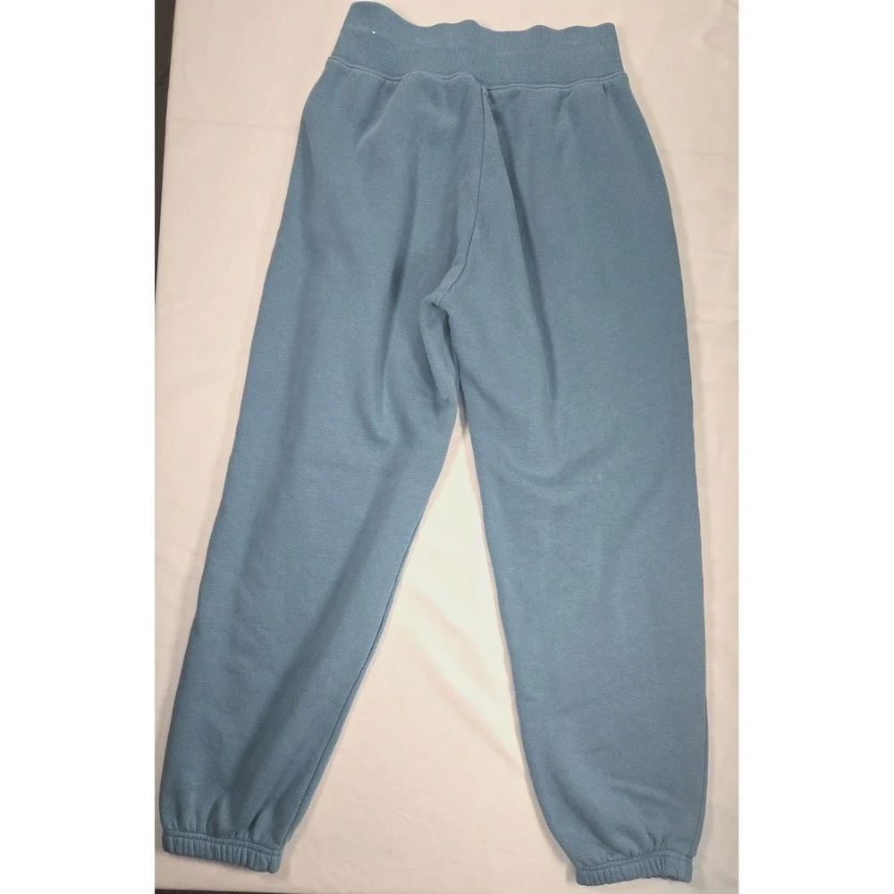 Nike Sportswear Phoenix Fleece Blue High-Waisted Oversized Sweatpants Sz S